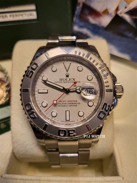 rolex yacht master rodium|rolex yacht master 16622 40mm.